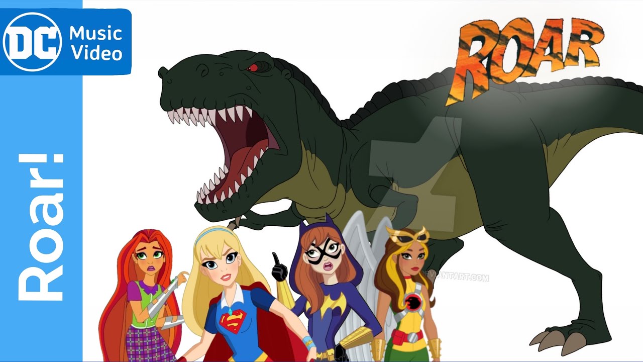 Dc Super Hero Girls / Sharptooth (AMV) Roar - Katy Perry HD!