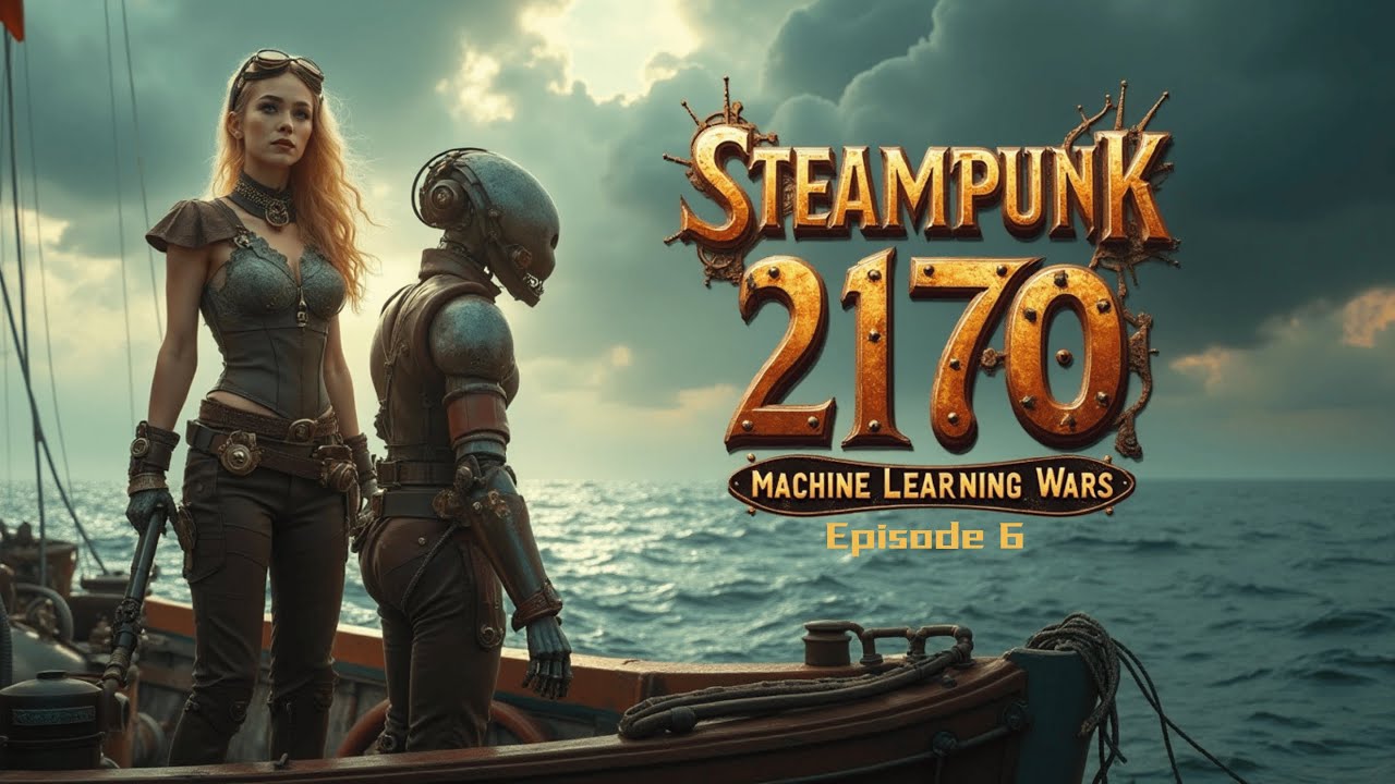 Steampunk 2170 - Machine Learning Wars | AI Short | Sci-Fi Adventure | 2024 | Trailer - Episode 6