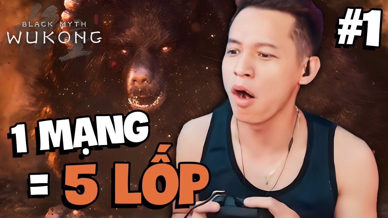 (Black Myth: Wukong '25 #1) Tôn Ngộ Moi cùng thử thách phá đảo tựa game yêu thích lần 2 với 100 mạng