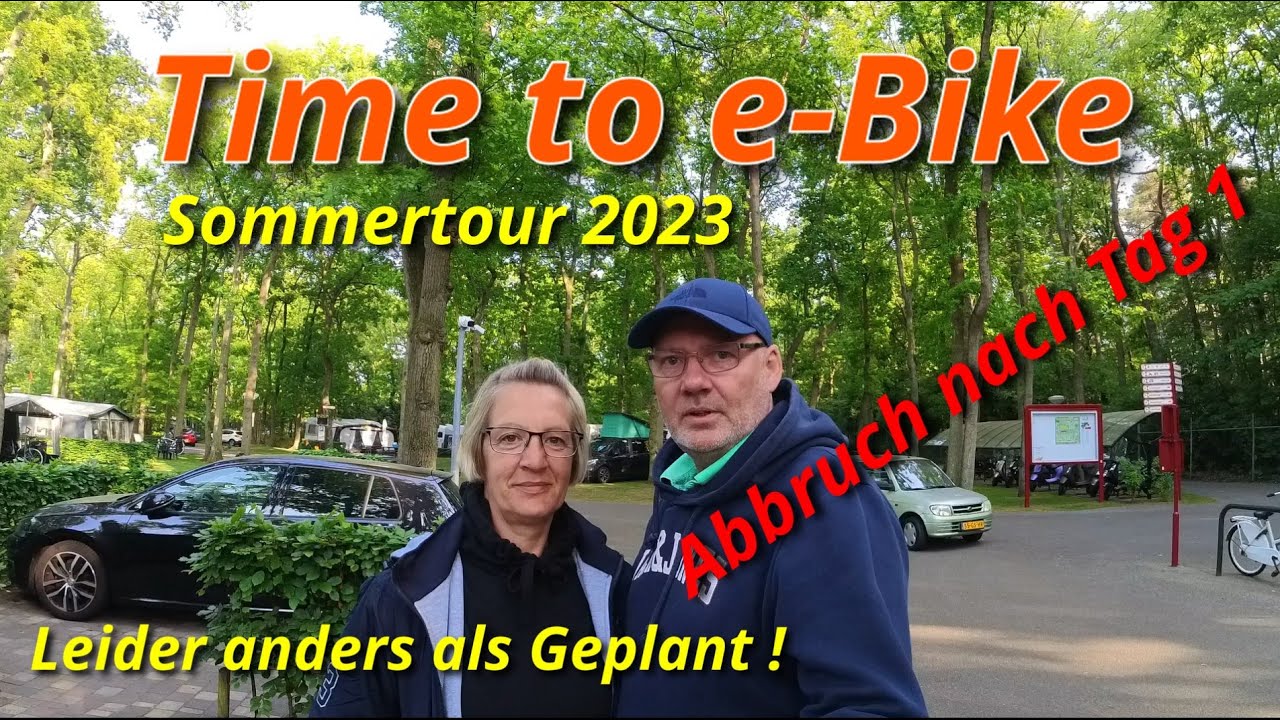 e-Bike Tour Niederlande 2023, Nordseeküste, inkl. Abbruch der Tour