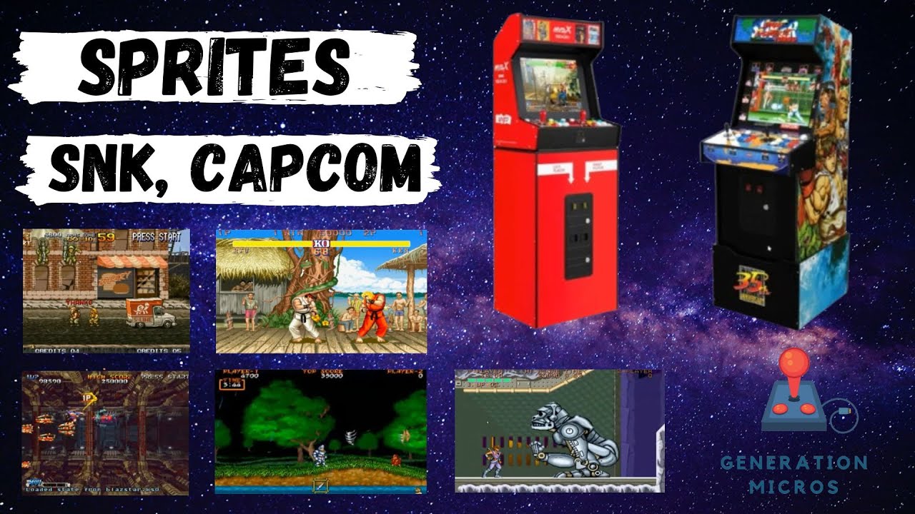 🎤 INTERVIEW Arcade : SNK, Capcom.  Graphismes, Sprites, Démos et explications avec Laurent 🎤
