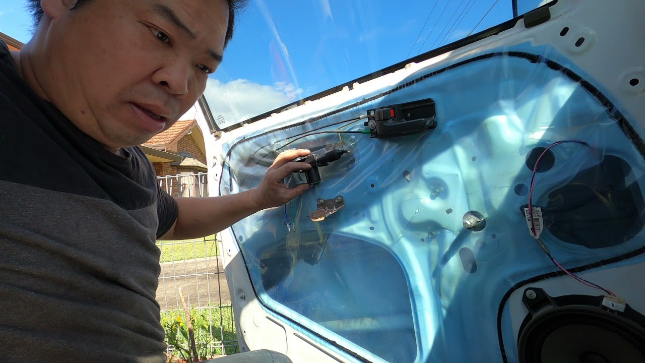 hilux workmate keyless entry installation