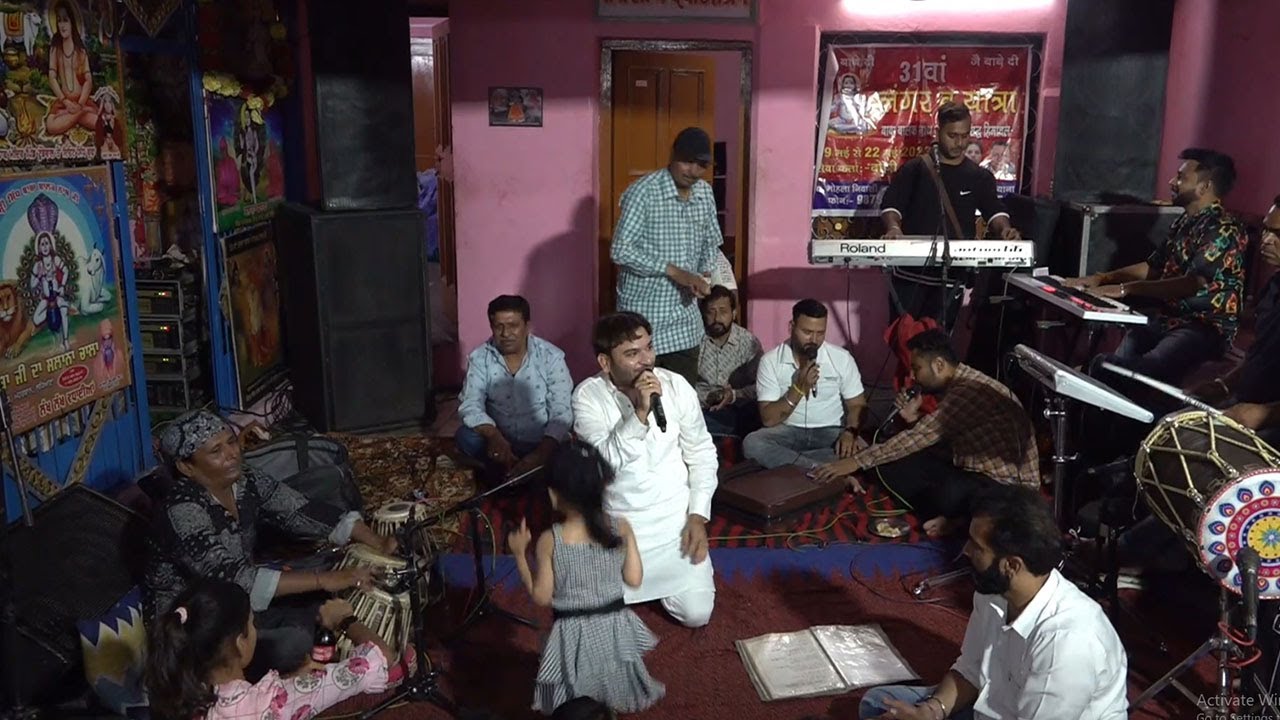 Mera Khidju Gulab Vangu Kaalja | Sunny Doshi & Salim Ali Tabla At Deot Sidh Baba Balak Nath 2023