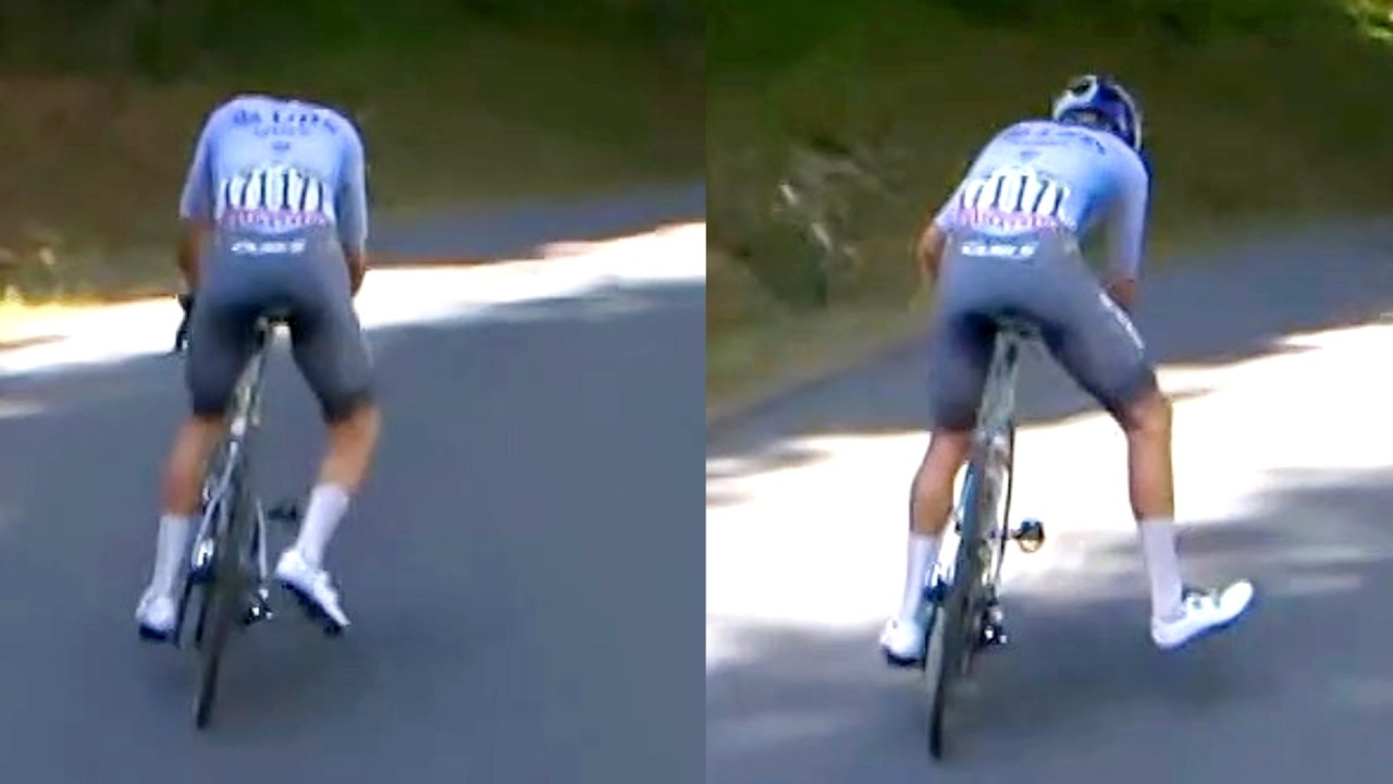 Tom Pidcock Kicks his Derailleur into Submission | Tour de France 2026 Stage 9
