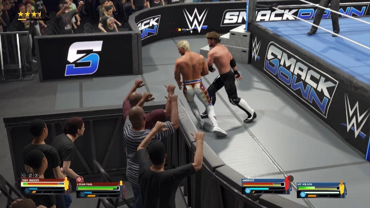 WWE 2K25 Superstar Mode w/Logan Paul Part 13 THE MATCH GETS THROWN OUT!!!!!!!!!!