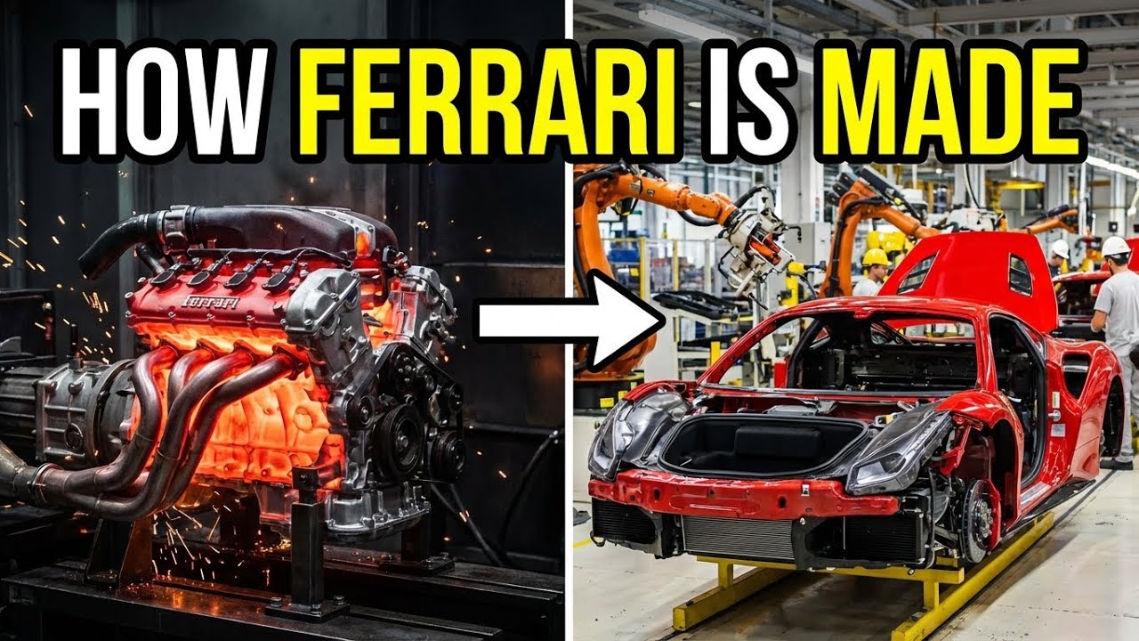 how to made Ferrari | manufacture,unbelievable | How Ferrari Is Made | Inside Ferrari Factory |