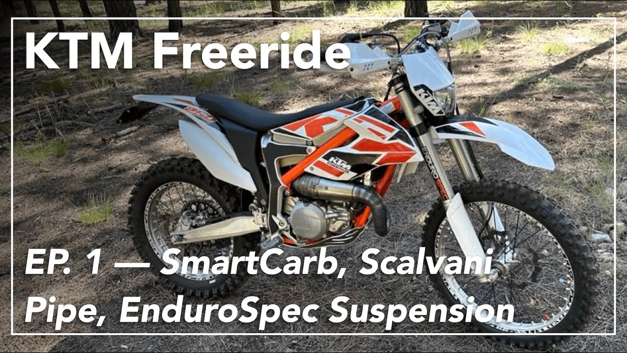 Best Dirt Bike for Short Riders: KTM Freeride 250R Modified For Single Track