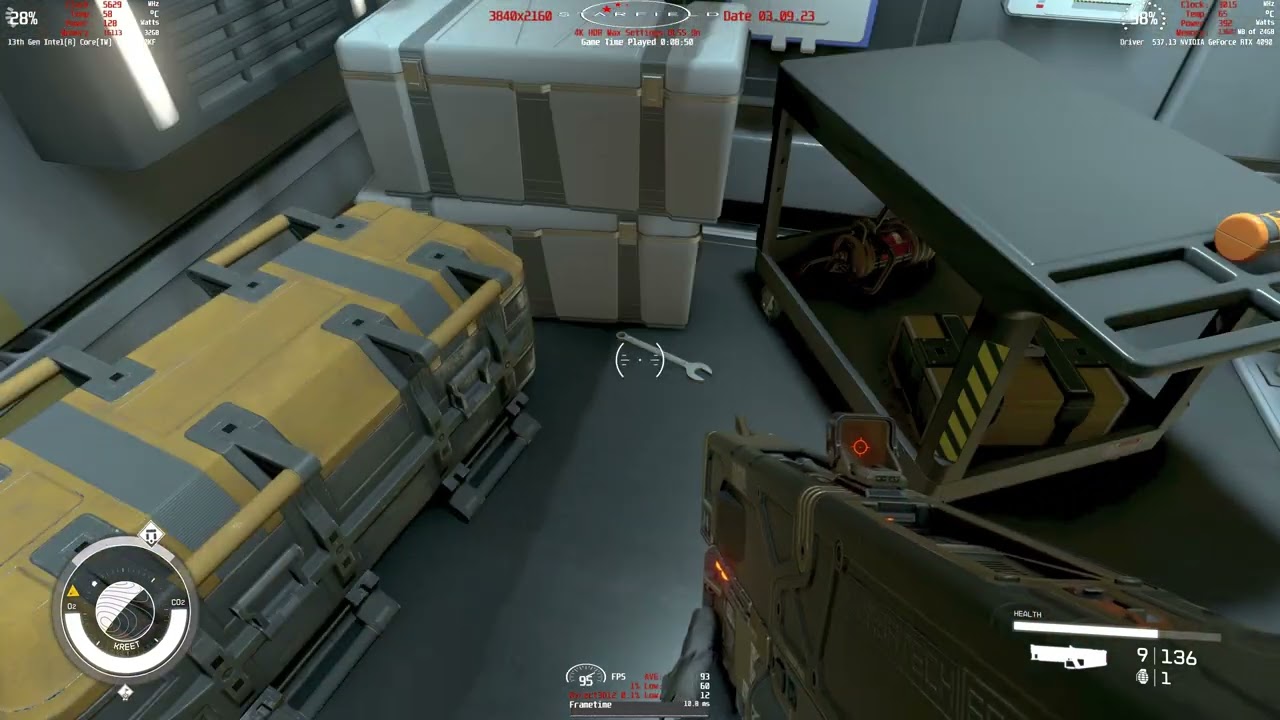 Starfield 4K HDR DLSS Mod RTX 4090 13700KF Neutral LUTs   No Color Filters mod