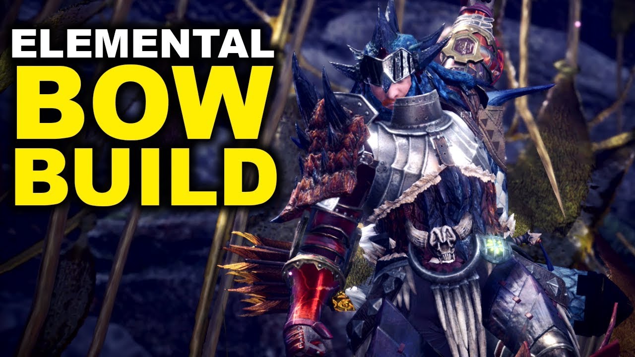 MONSTER HUNTER WORLD BOW BUILD - Critical Element - 'Rath-of-Bow'