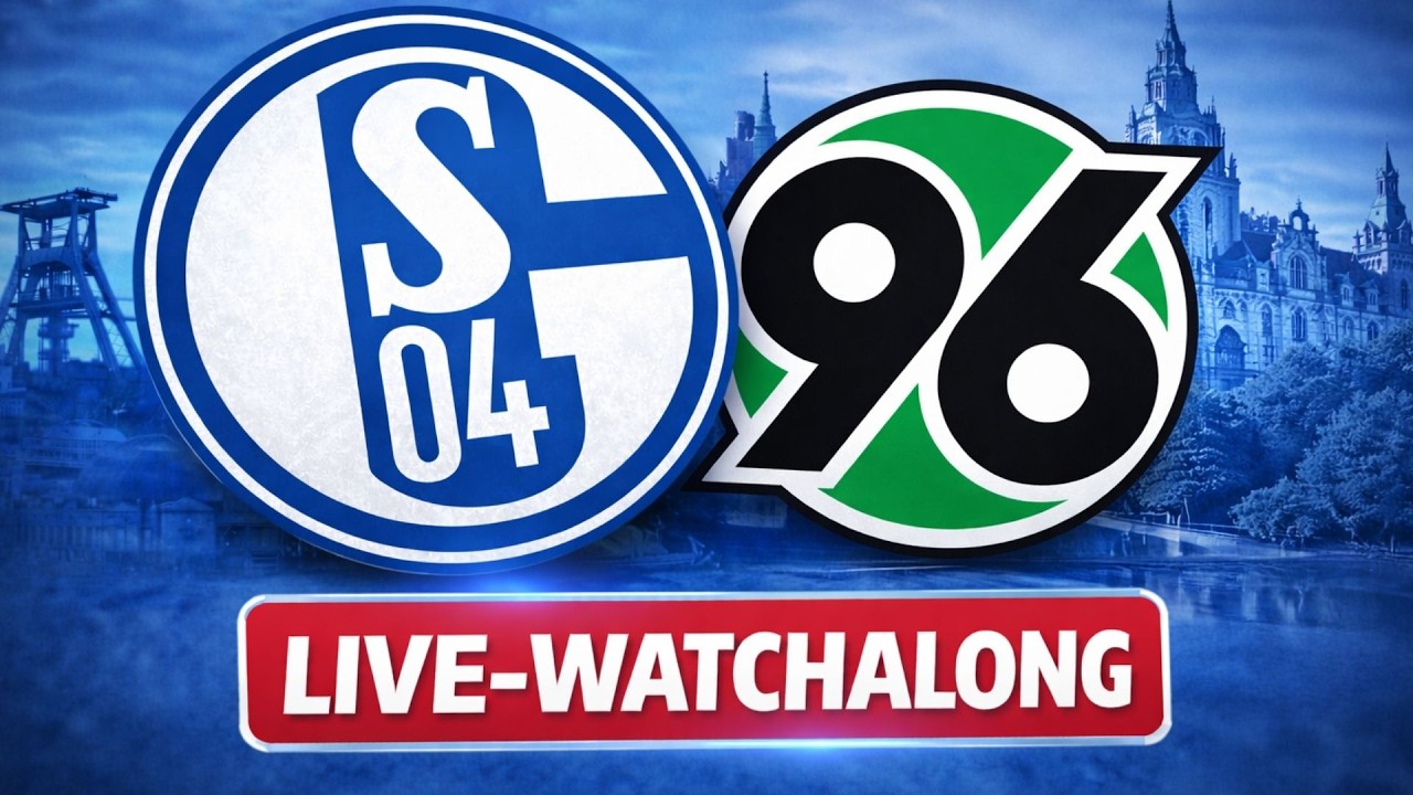 🔴 FC Schalke 04 - Hannover 96 | 2. Bundesliga WATCHALONG  🔵⚒️