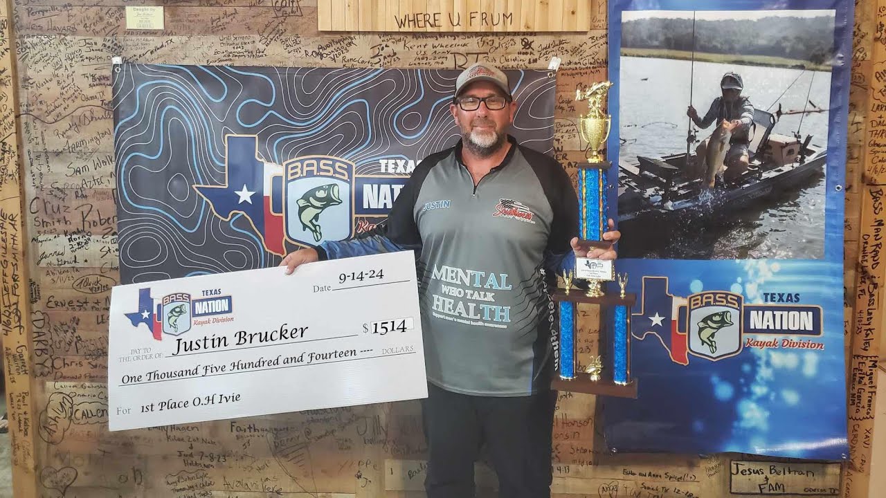 O. H. Ivie TX B.A.S.S. Nation Winning with dirt shallow pattern