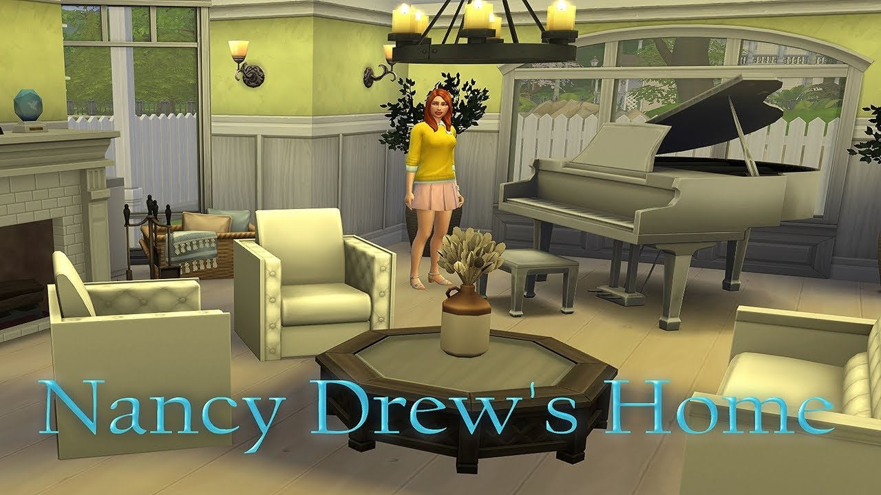 Nancy Drew Home - Drew Residence -The Sims 4 Build