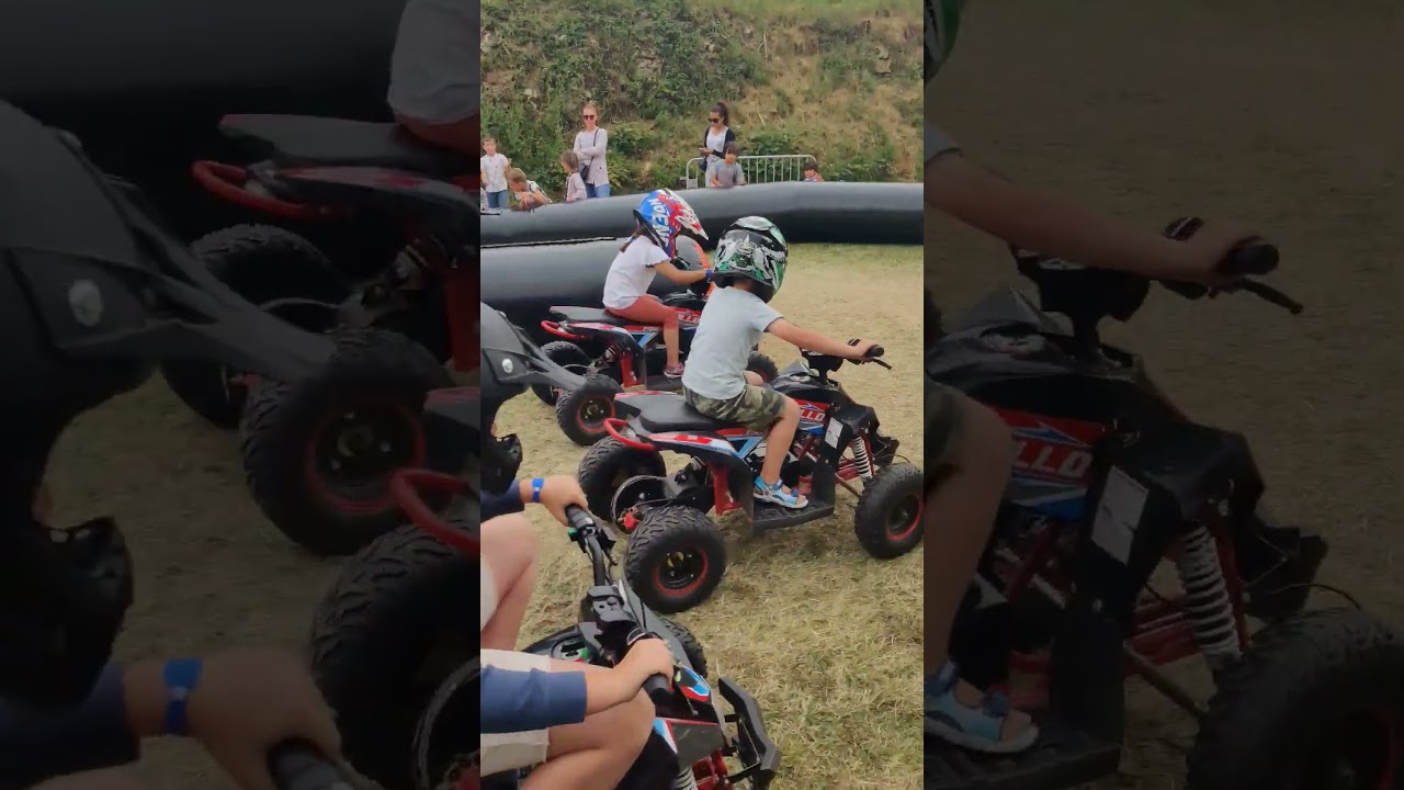 test du quad Apollo &eacute;lectrique. premier tour!!