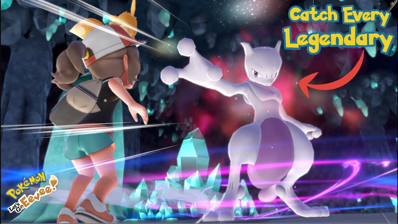 How to catch ARTICUNO, ZAPDOS, MOLTRES & MEWTWO (All LEGENDARY Pokémon) Guide - Pokémon Let's Go