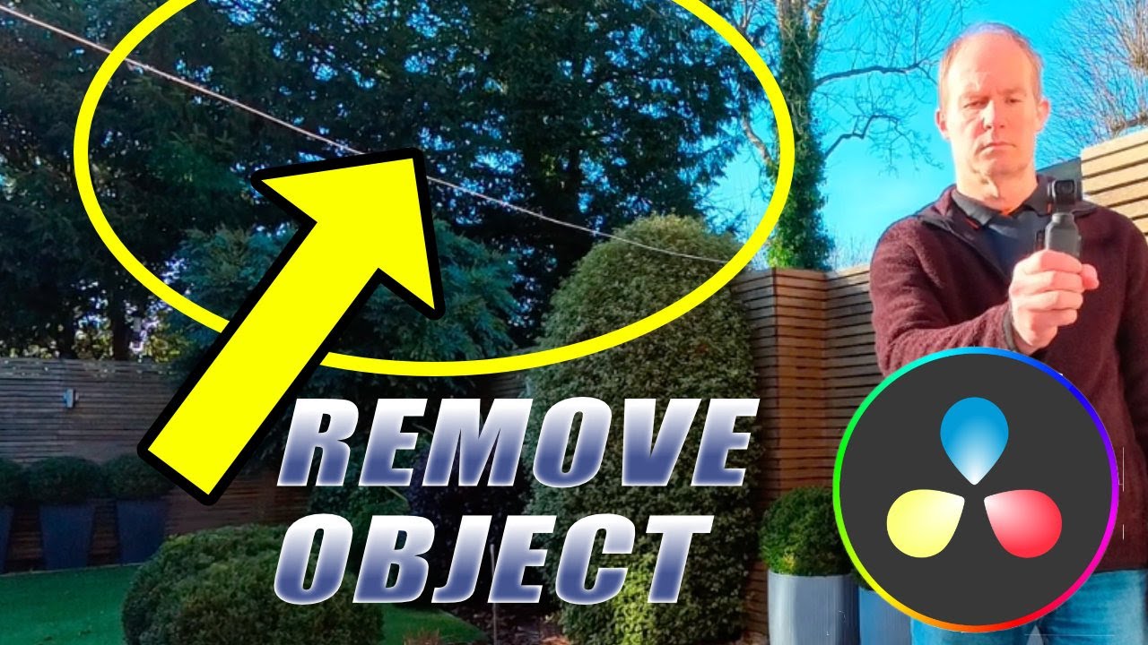 How To Easily Remove Static Objects with Davinci Resolve in just 3 Minutes