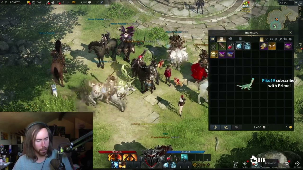 Asmongold Accidentally Chose The Wrong Mount | Lost Ark Clips
