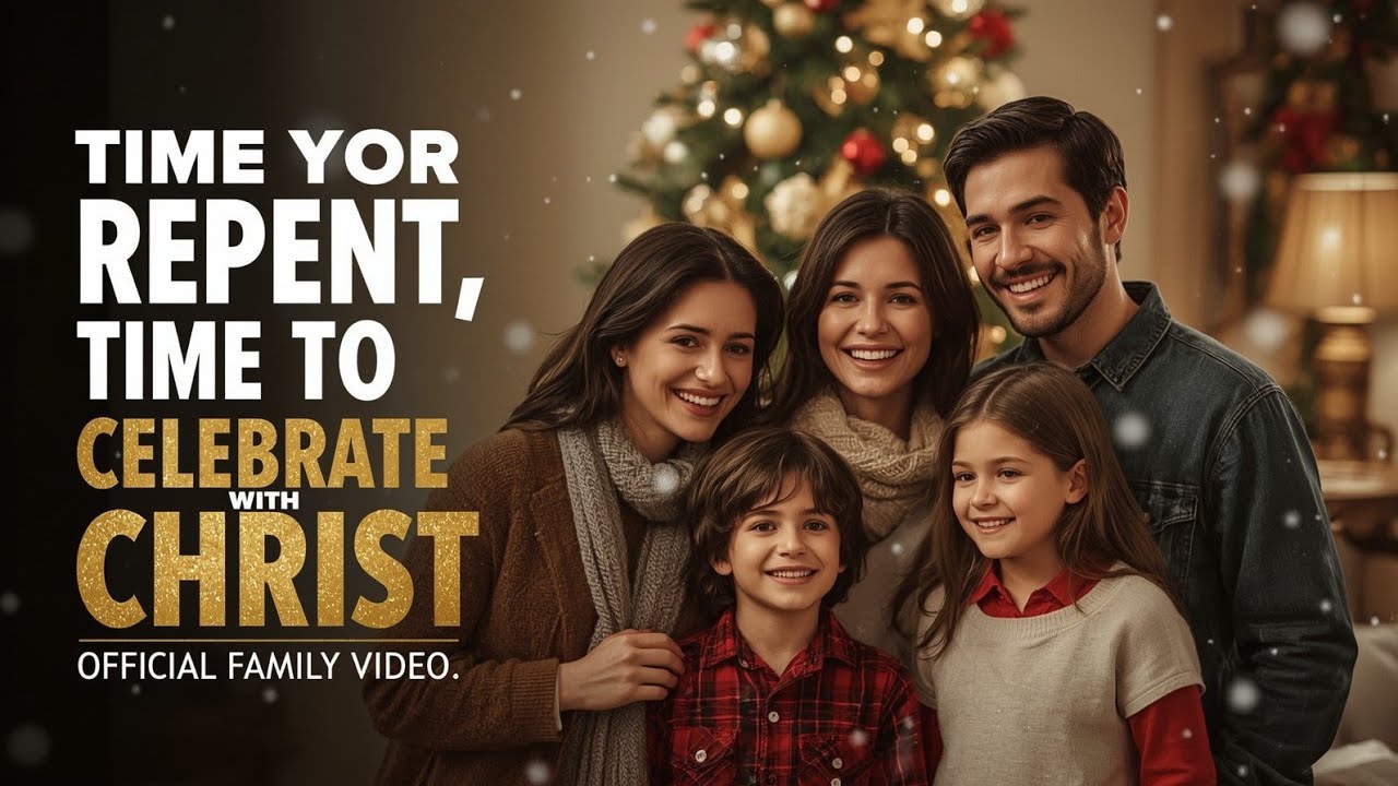 🎄 Time to Repent, Time to Celebrate with Christ &ndash; Official Christmas Gospel Song Video 🎄