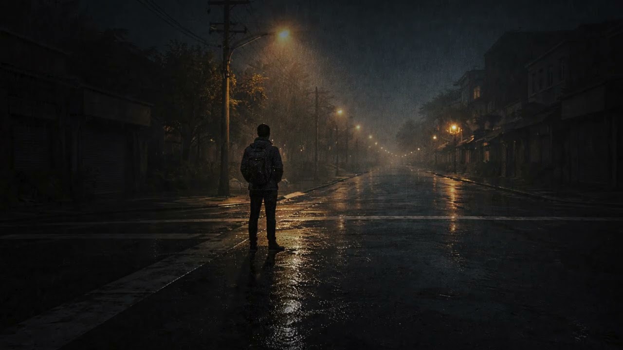 Midnight Miles Radio — Empty Intersection | Night Walk Ambient