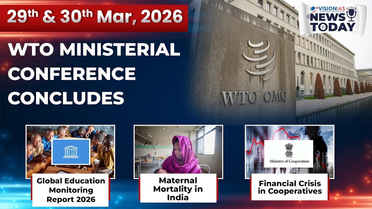 News Today | Daily Current Affairs | 29th & 30th March, 2026