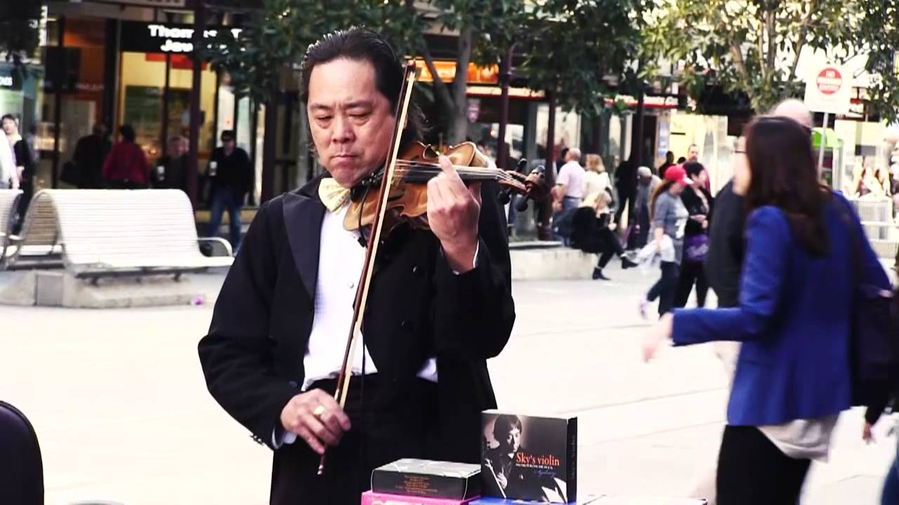 Sky's Violin - Amazing Grace - Melbourne