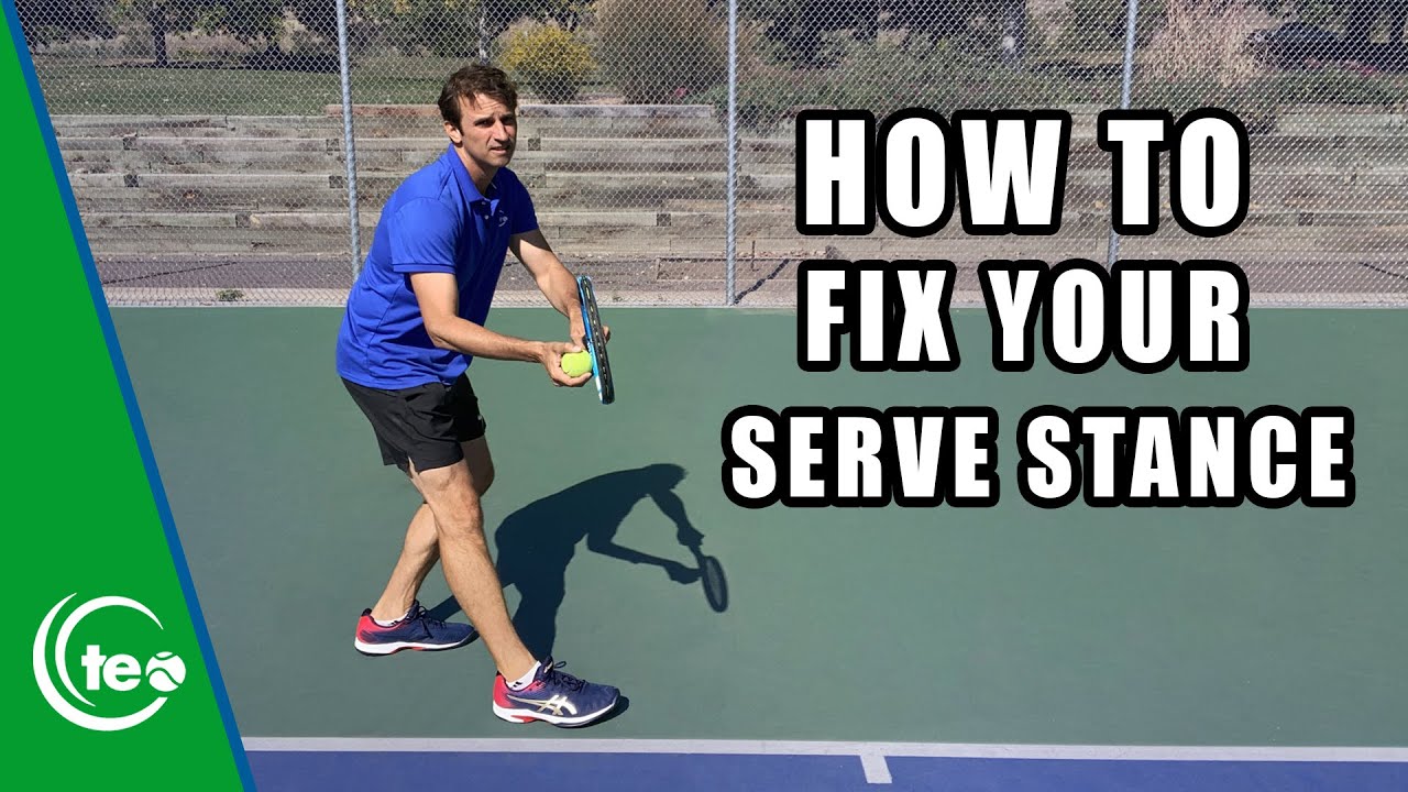 FIX Your Serve Stance