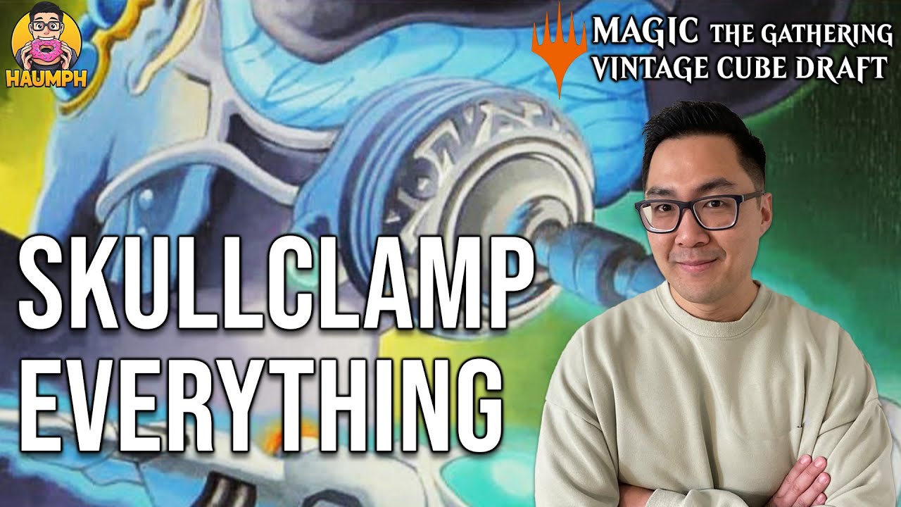 (Skull) Clamping Down The Opposition | Vintage Cube Draft | MTGO