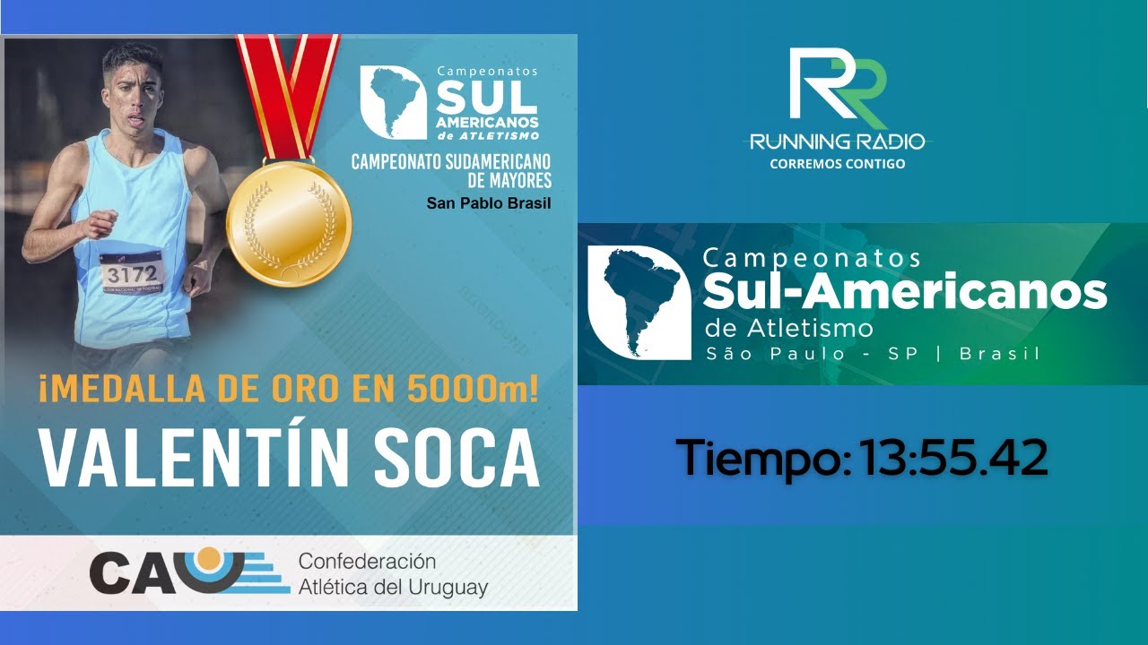 Valentín Soca - Medalla de Oro - Sudamericano Brasil 2023.