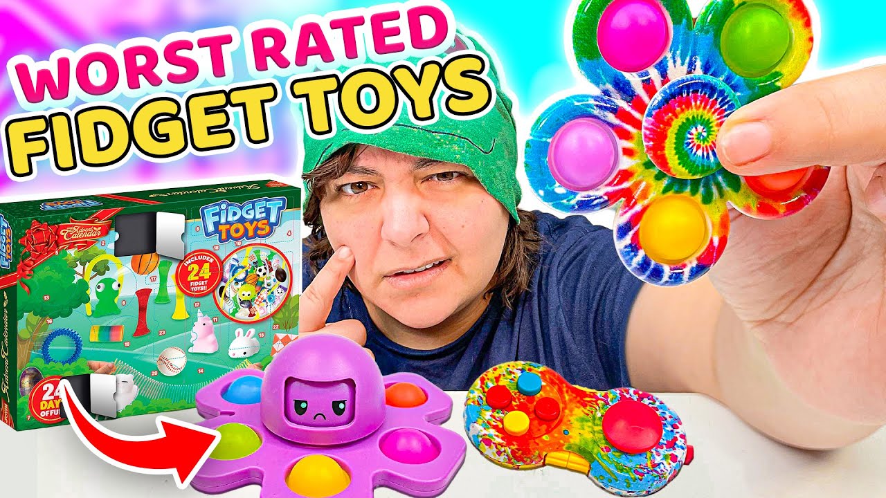 LOWEST Rated Fidget Toys Advent Calendar Mystery Box