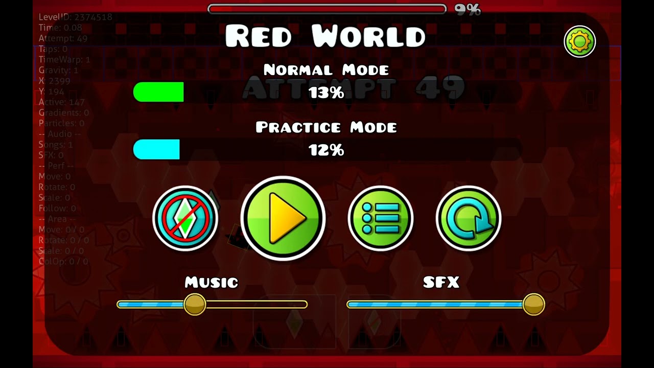 151 attempts of being in a world that's red
