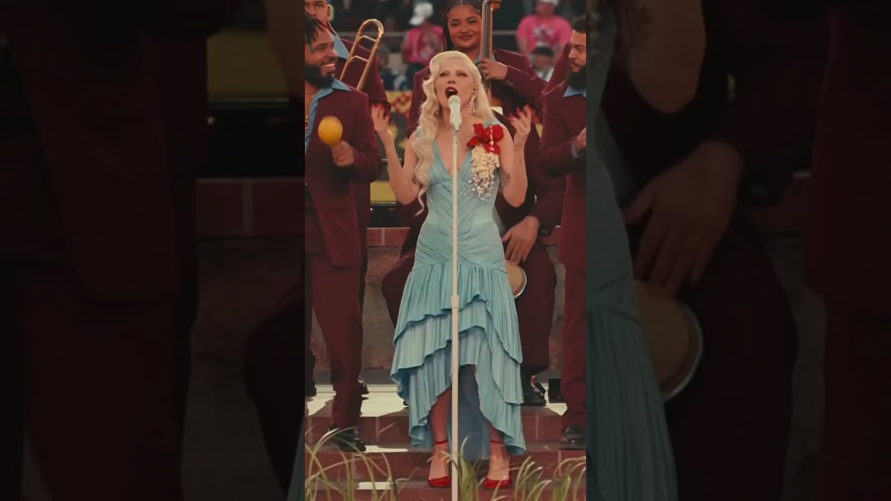Lady Gaga makes shocking appearance at the halftime show #shorts