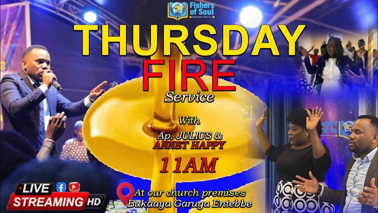 FIRE THURSDAY SERVICE with APOSTLE HAPPY JULIUS // 12.02.2026
