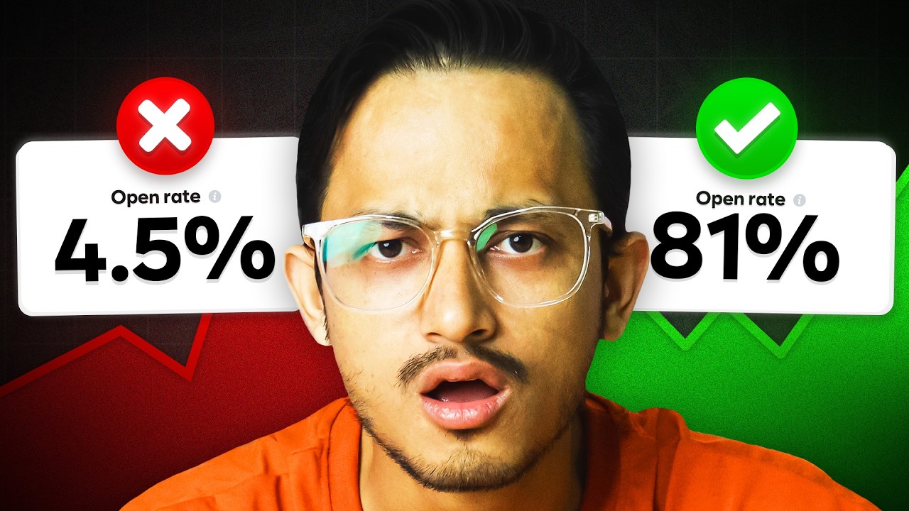 6. How to Optimise Cold Email Campaign to Get More Clients (SECRET HACKS)