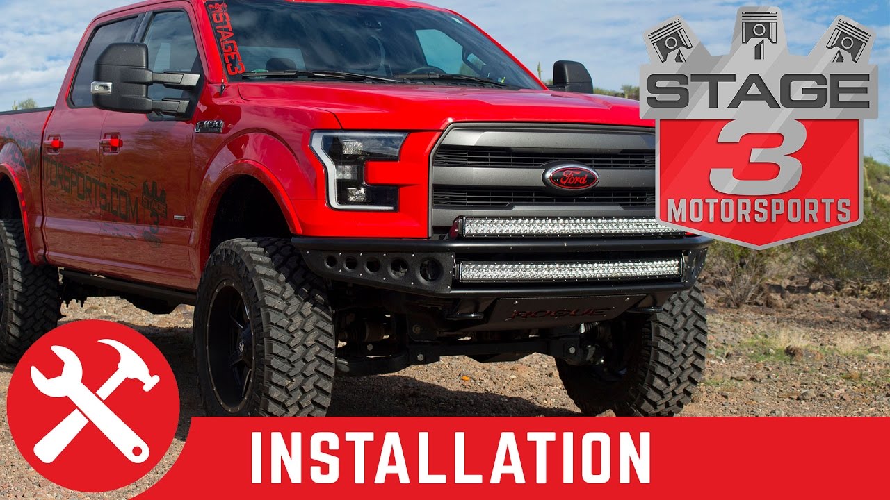 2015-2016 F-150 Rogue Racing Rebel Front Off Road Bumper Install