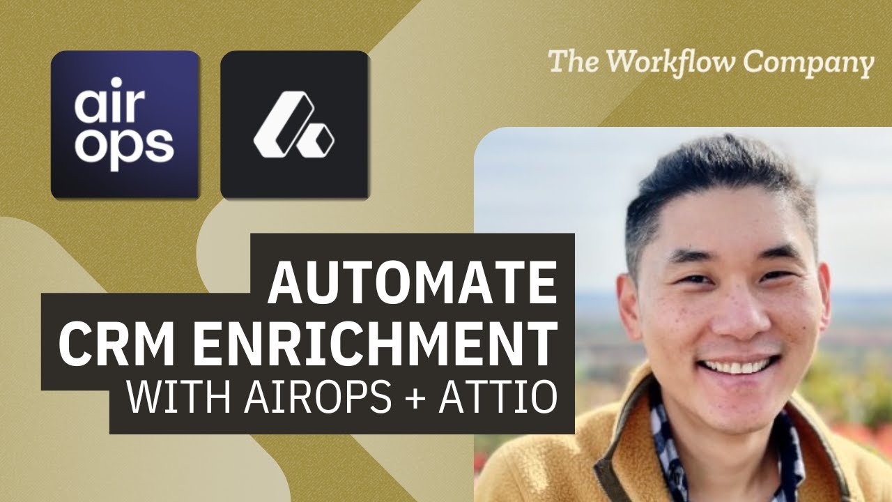 Enrich Your CRM with AirOps + Attio | Automate Account Research | GTM Walkthrough