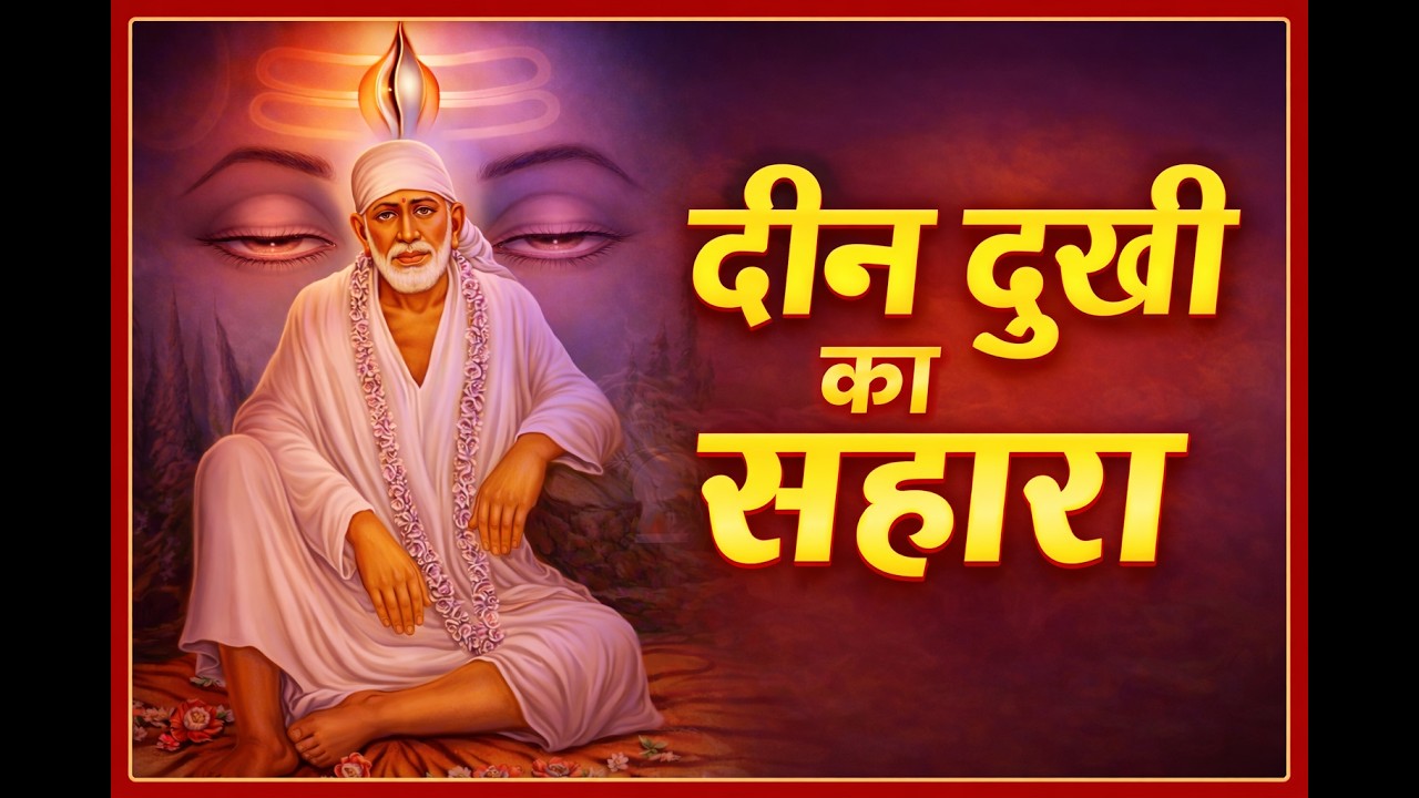 दीन दुखी का सहारा साईं 🙏 | Emotional Sai Baba Bhajan | Shri Sai Namo Namah