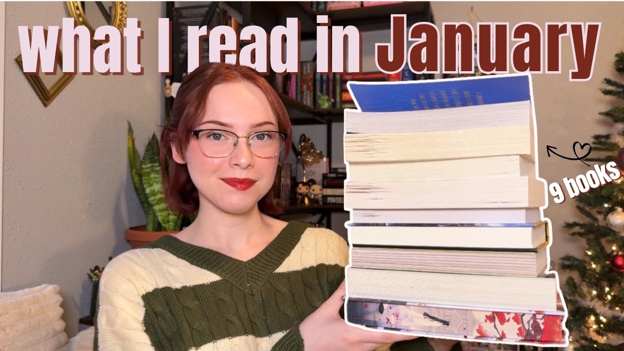 В январе я прочитала 9 книг… вот мои впечатления от них | Итоги январского чтения 📚