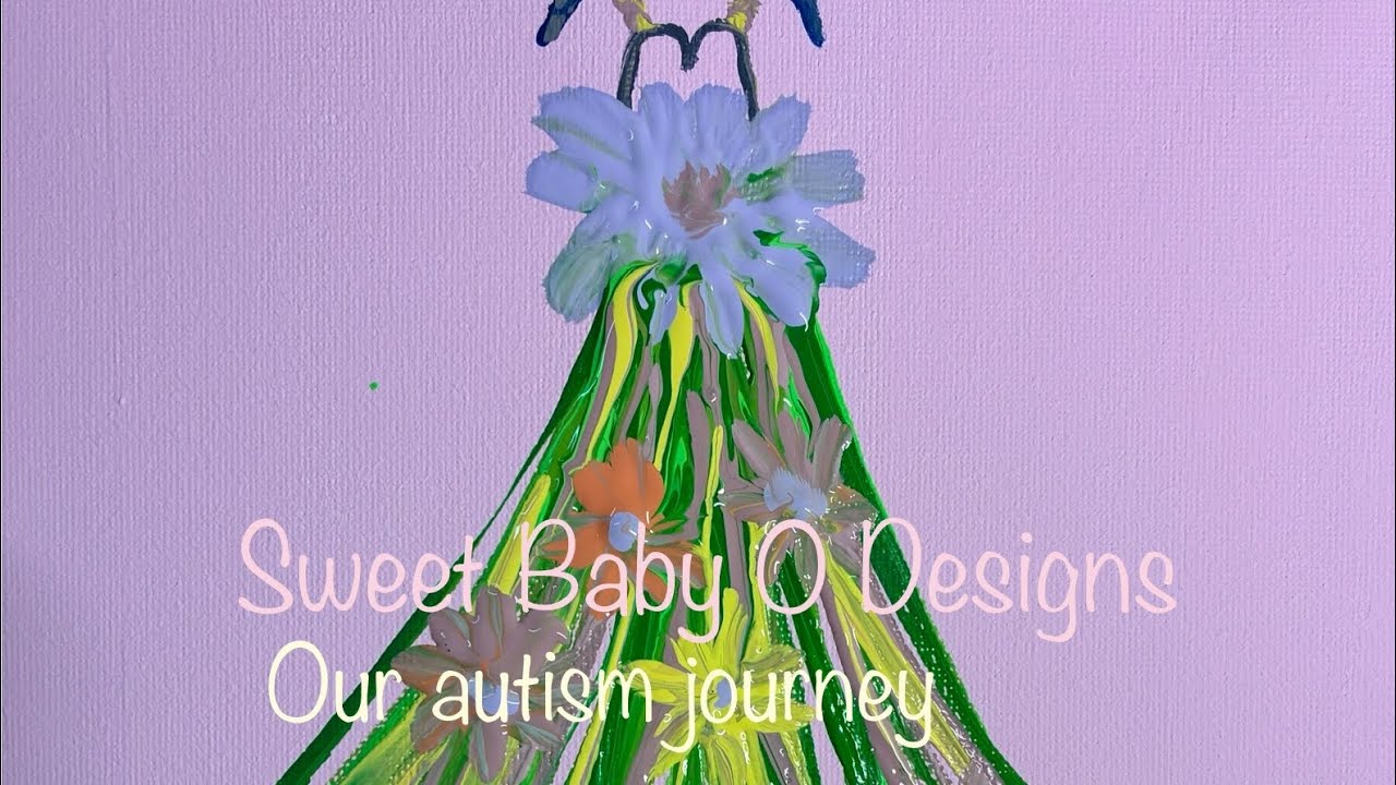 Sharing our journey with breast cancer and autism while painting. Do I sound cranky or frazzled?