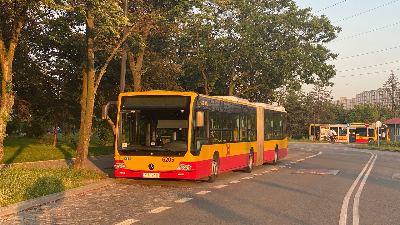 ↯ Mercedes Conecto LF G #6205 (MZA Warszawa) [🚍188] ↯