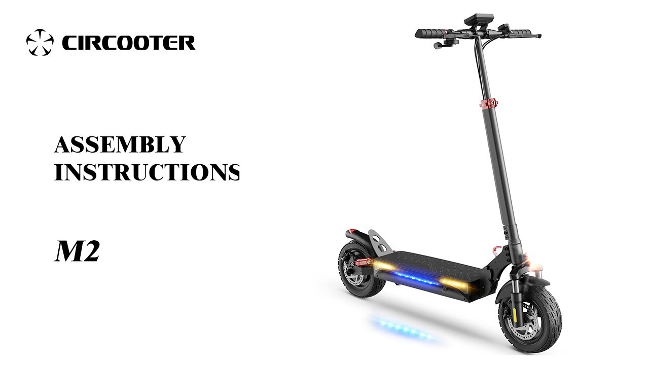 How to Assemble M2 Off Road Electric Scooter |Circooter M2 Unboxing