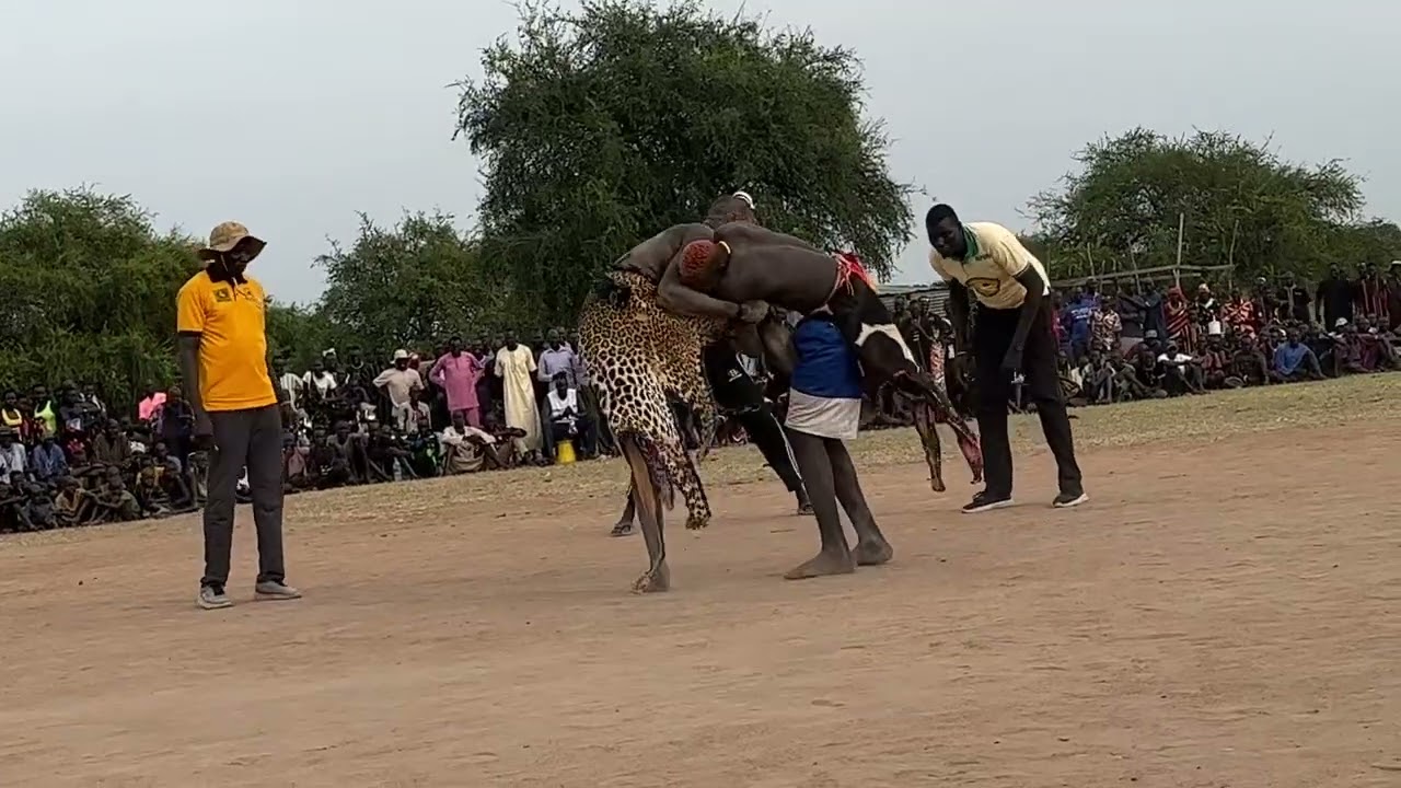 Agar Modong defeated Modi Doro Bodan today in Kworijik Zenya wrestling field.