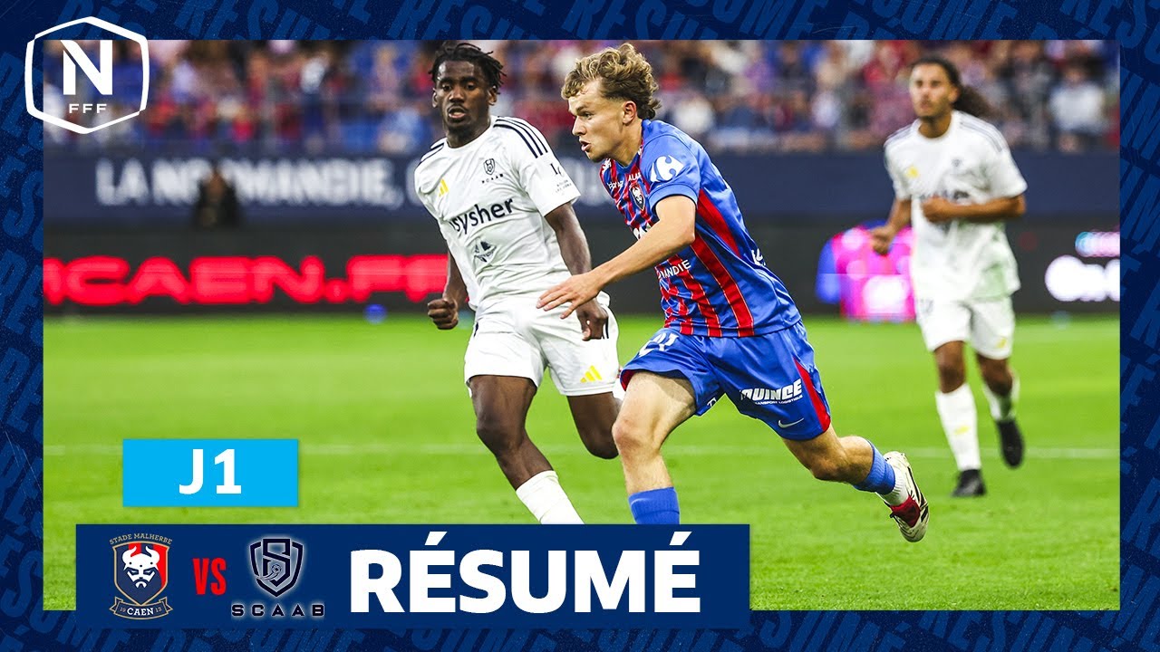 J1 I SM Caen - SC Aubagne Air Bel (3-0) I National FFF 2025-2026