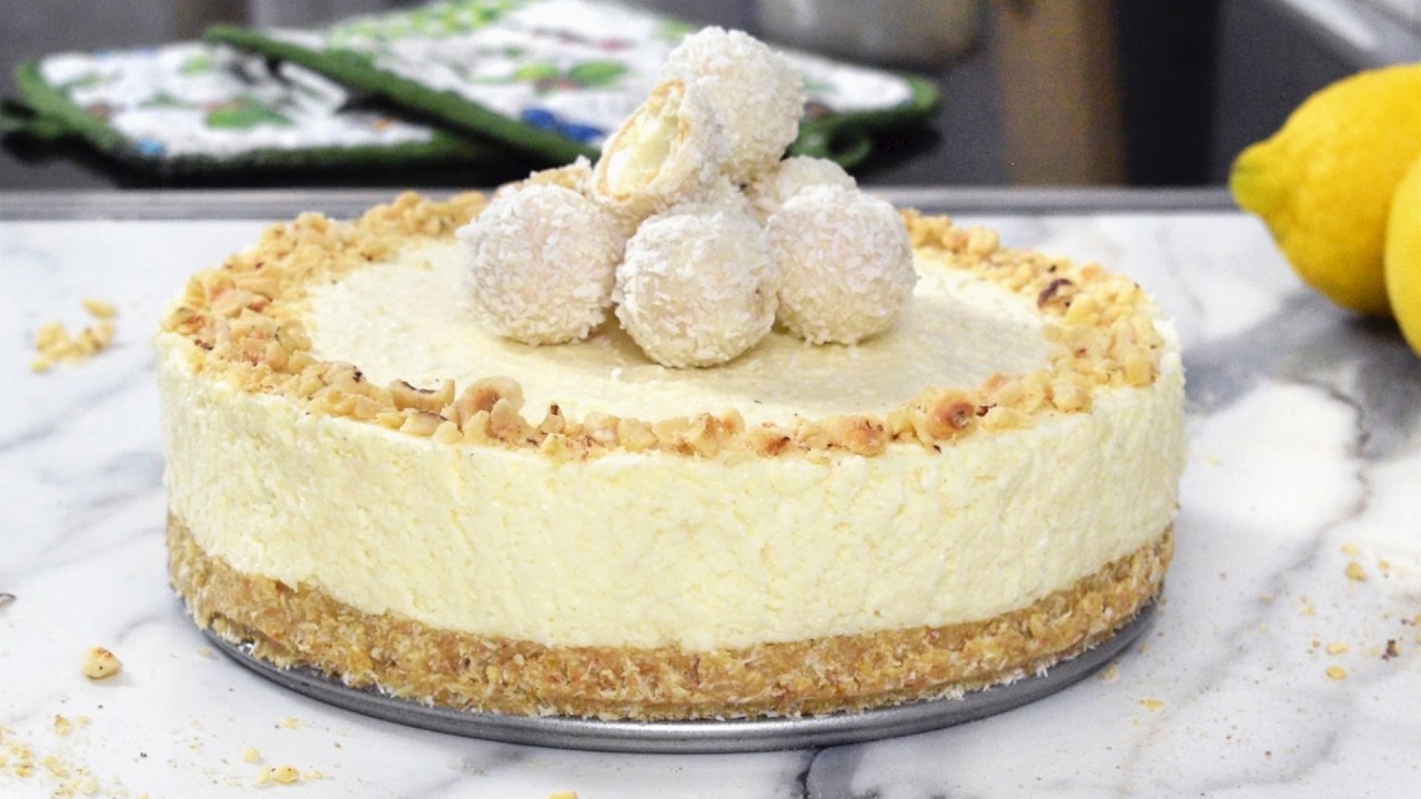 No-Bake Coconut Lemon Cake – Eggless, Fast, Easy, and Super Tasty!