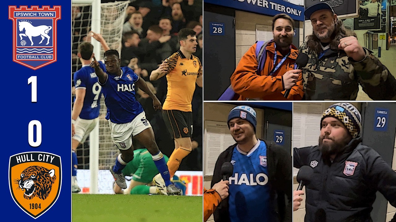 GAMEDAY - Ipswich Town go third as Matusiwa's stunner seals 1-0 win against promotion rivals Hull