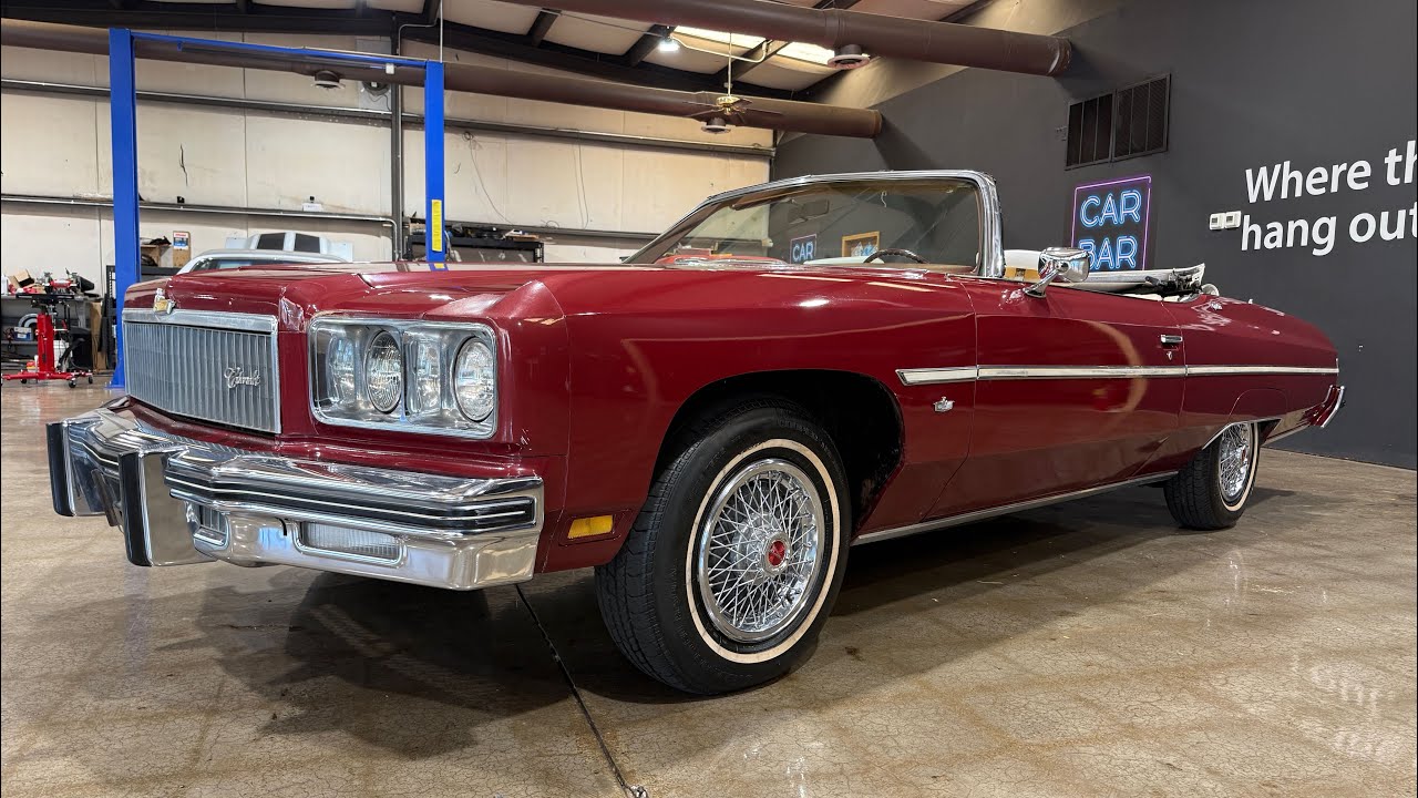 For Sale 1975 Caprice Convertible PROJECT $21,995 Shipping & Financing Available