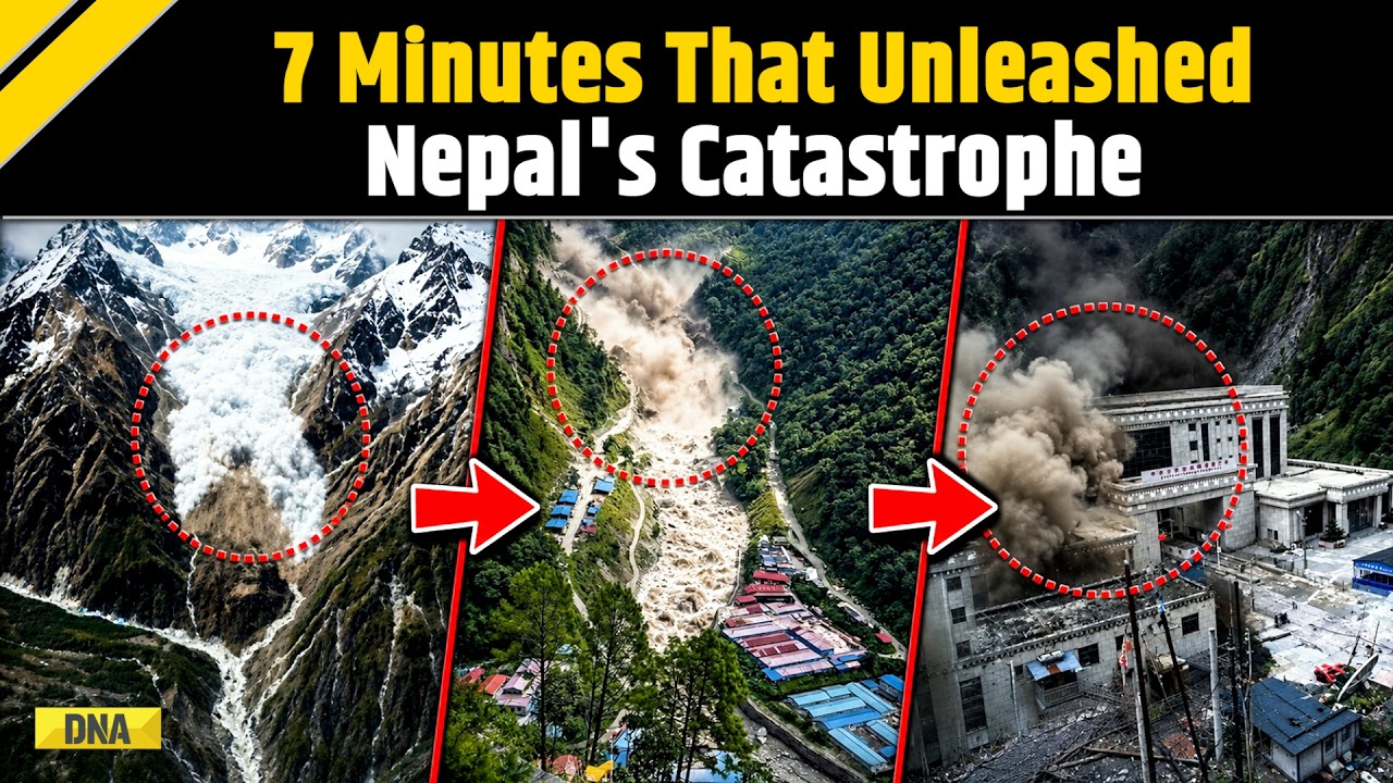 Nepal Flood: 7 Minutes That Destroyed Nepal | Full Chain Of Events Of Nepal Flash Floods
