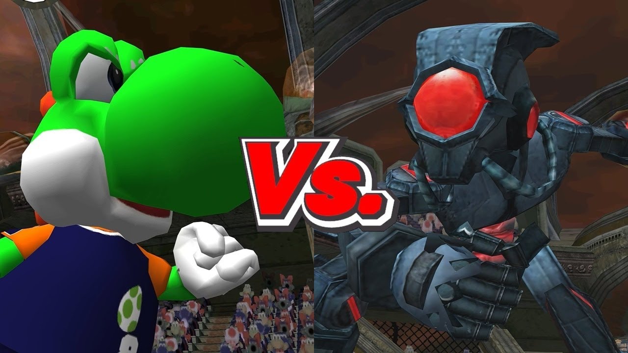 Super Mario Strikers - Yoshi/Koopa Troopa Vs. Super Team