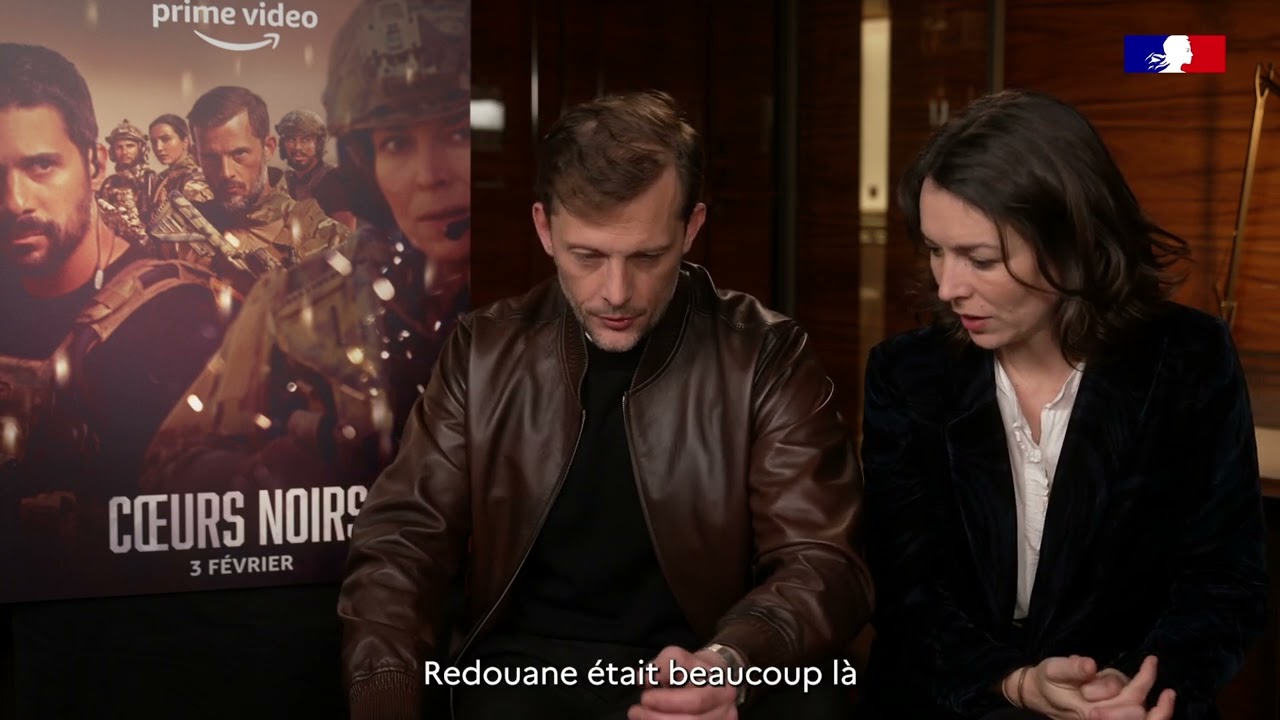 3 questions à Nicolas Duvauchelle et Marie Dompnier, acteurs de la série Cœurs noirs