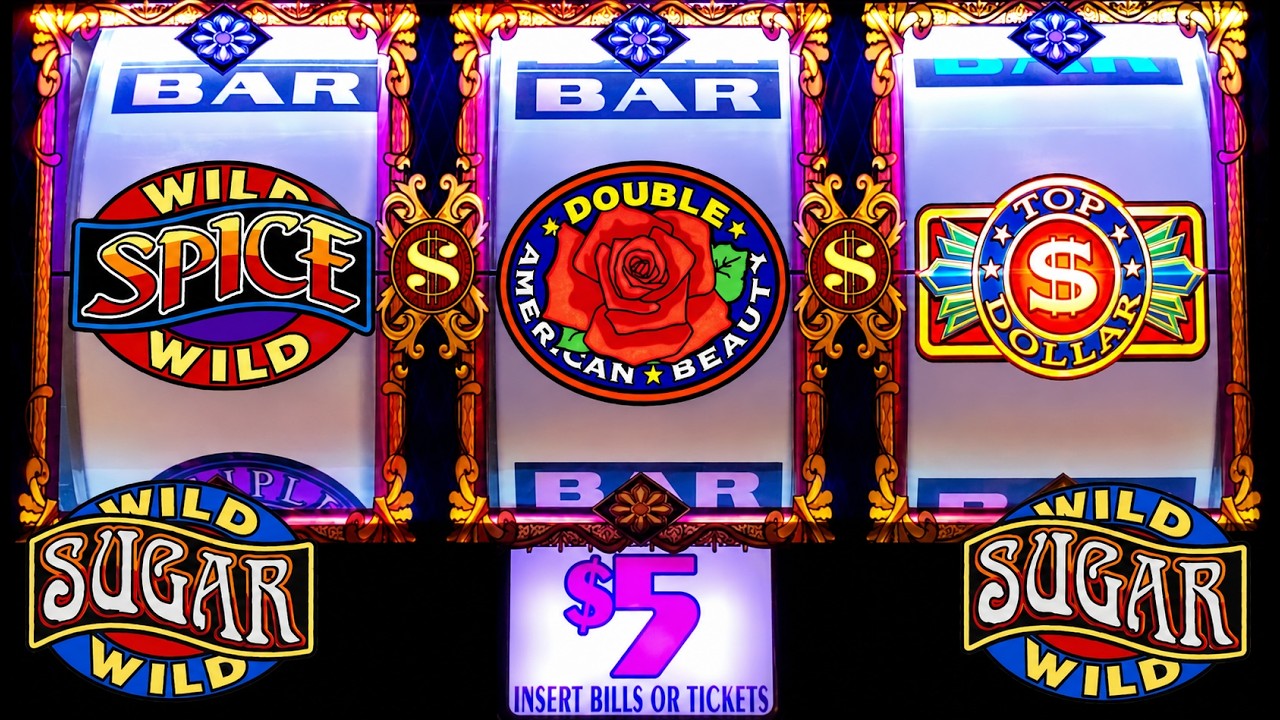 Поймал! Слоты Top Dollar + Sugar & Spice + Double American Beauty! НОВИНКА! Игра в слот Huff N Pu...