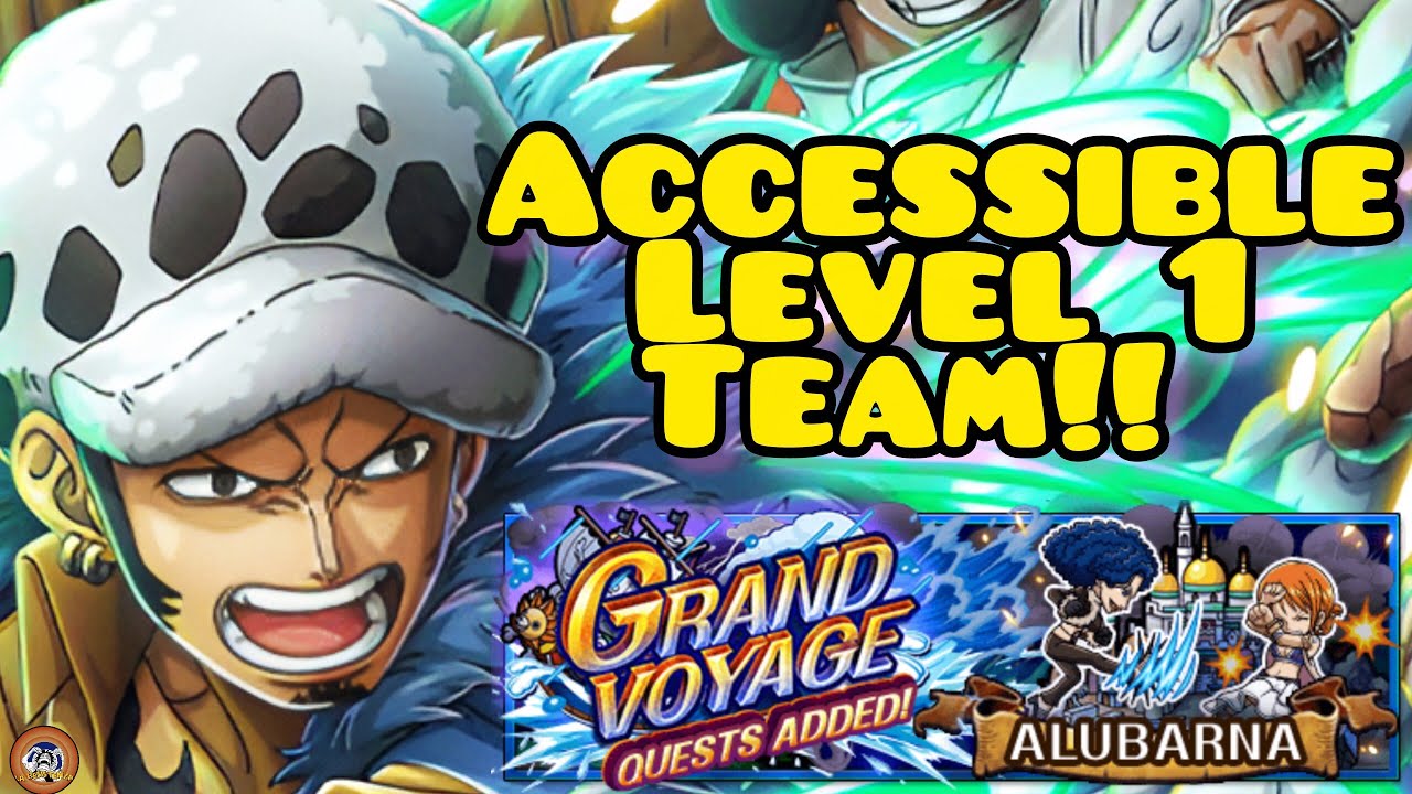 V6 Law VS GRAND VOYAGE ALABURNA/Miss Doublefinger LEVEL 1 [OPTC]