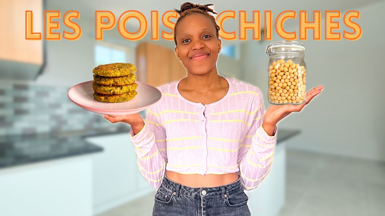 3 recettes saines et riches en protéines avec des pois chiches #healthyfood #recettefacile